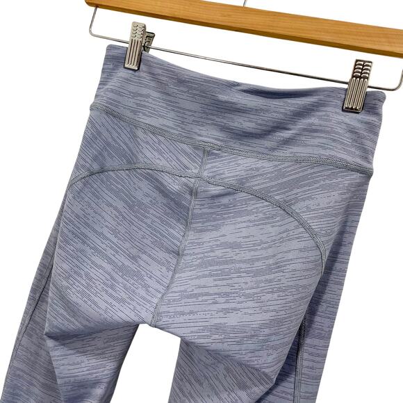 Outdoor Voices Womens 7/8 Leggings Pants Heathered Gray & Blue Size Small - Picture 5 of 8